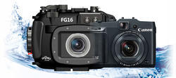SET fotoaparát Canon G16 + Podvodní pouzdro Fantasea - 1