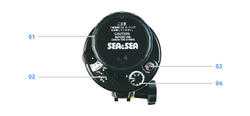 Podvodní blesk Sea & Sea YS-250 - 4