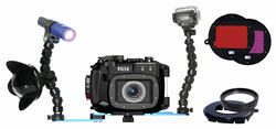 SET fotoaparát Canon G16 + Podvodní pouzdro Fantasea - 4